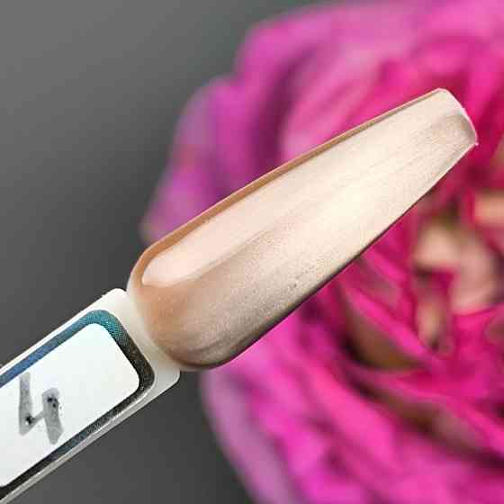 Гель-лак для нігтів Bee Nails Caramel котяче око 04 8мл Херсон