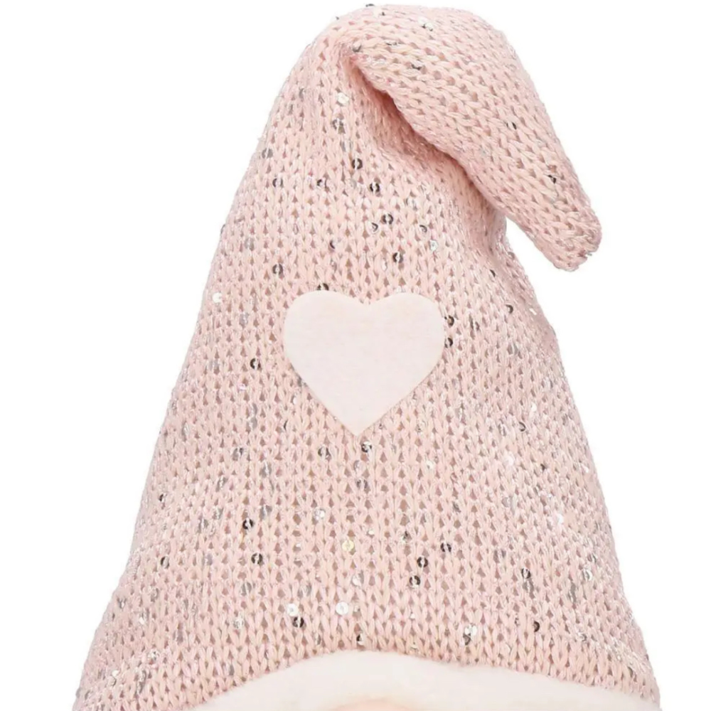 Новорічний гном під ялинку гном на ніжках декоративна фігура під ялинку Niki Light скандинавський гном 70 см рожевий Київ - фото 10