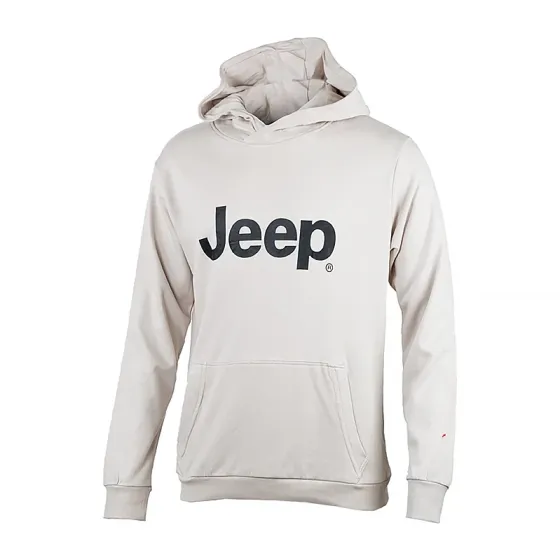 Худи мужское JEEP HOODED SWEATSHIRT S M бежевый (O102566-J864 ) унісекс, 42, S/M Львов