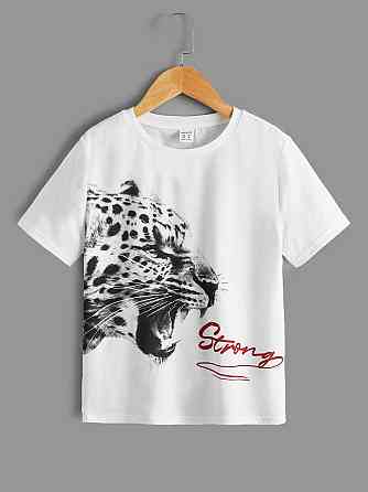 Футболка женская с принтом  42 Белая 2664081965 Днепр