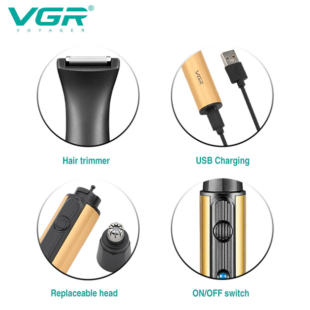 Электробритва VGR V-626 2 В 1 (100) Одесса - изображение 2