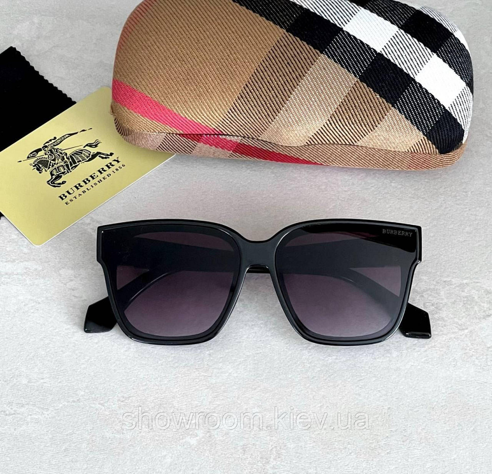 Жіночі брендові окуляри від сонця (4164) black Київ - фото 1