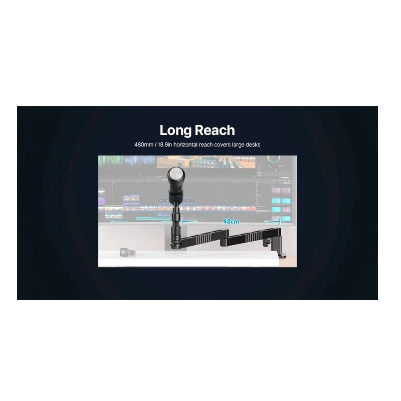 Штатив тримач Ulanzi Vijim low-level Microphone Stand UV-2991 Одеса - фото 9