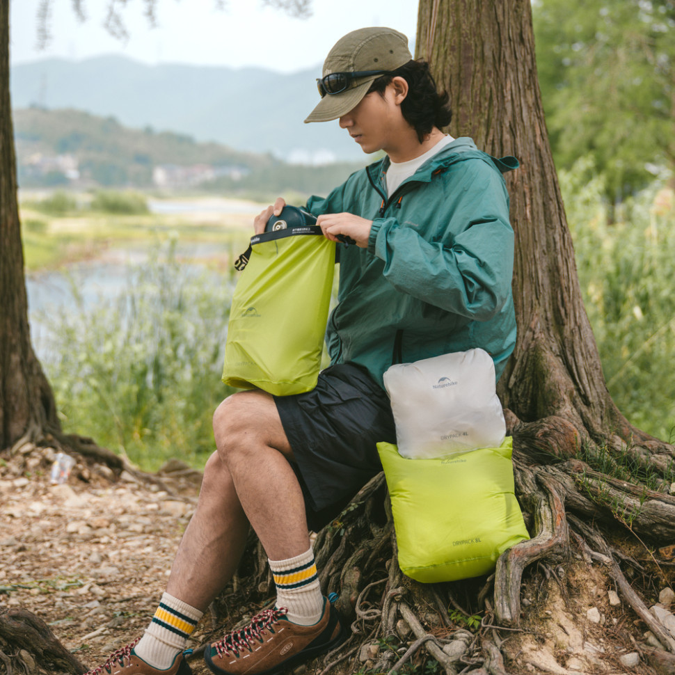 Гермомешок Naturehike CNK2550XB012, 4 л, желтый Киев - изображение 10