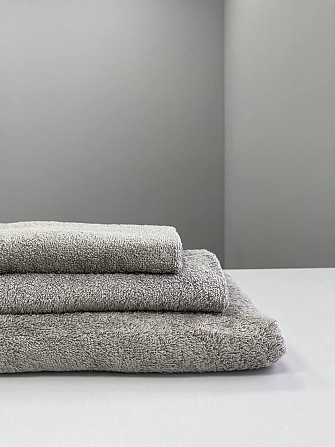 Полотенце однотонное Ideal Textile 70х140 см 400 г/м2 (56860923) Сірий Черновцы - изображение 4