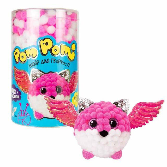 Набір для творчості 32015 (укр) "Pom pom Пінкі" 16х10 см, шт Київ - фото 1