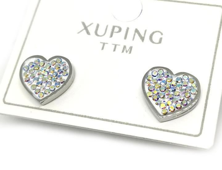 Серьги женские из медицинской стали Сердце Киев - изображение 1