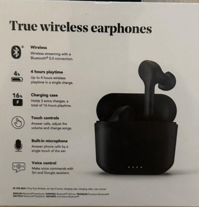 Наушники: Jays F- Five True Wireless. Харьков - изображение 3