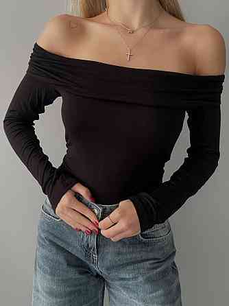 Жіночий стильний приємний боді з відкритими плечиками віскоза Одеса