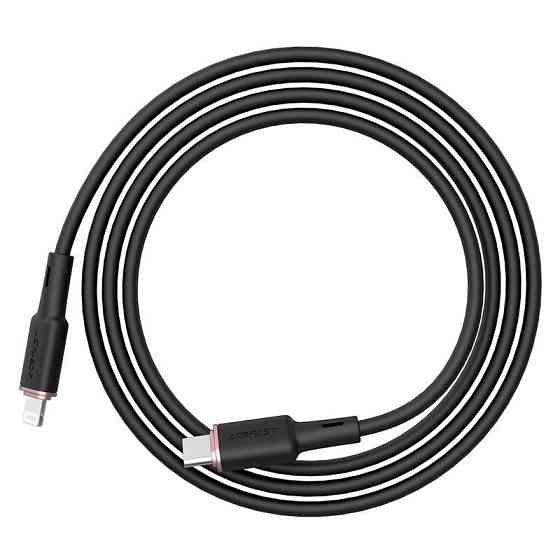 Кабель Type-C - Lightning ACEFAST C2-01 3A 20W 1.2m силіконовий zinc конектори колір чорний AFC2-01B Одеса