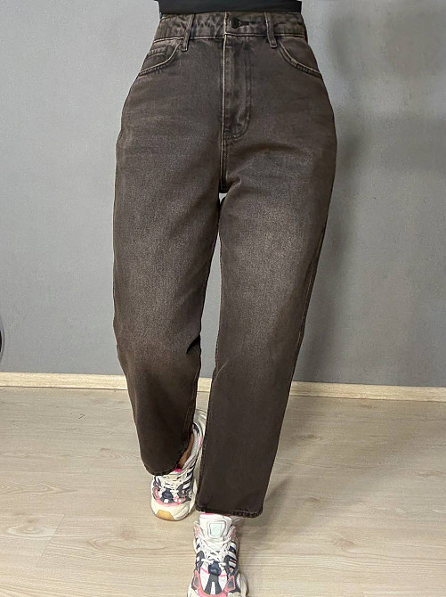 Джинси жіночі Its Basic 3066-2 MOM RELAX MOOD коричневі, коричневий, 40, 40, 78 см, 106 см Київ - фото 16