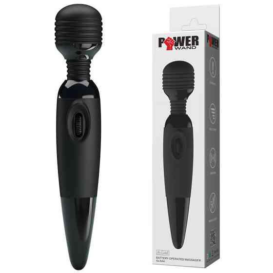 Универсальный массажер Power Wand, черный Sex Aura Киев