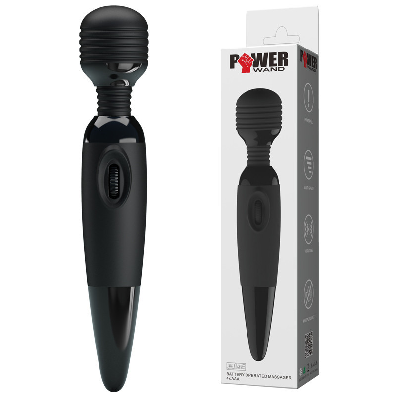 Универсальный массажер Power Wand, черный Sex Aura Киев - изображение 1