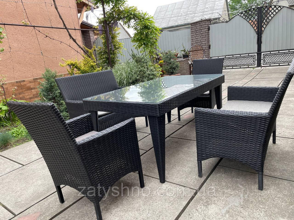 Набор мебели ротанговой с 2 диванами и 2 креслами Киев - изображение 4