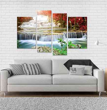 Модульная картина Водопад Art-138_4 Киев