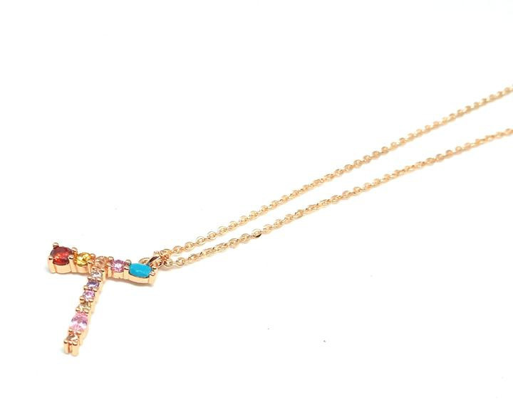 Кулон жіночий золотистий кольоровий Київ - фото 1