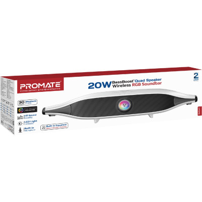 Акустична система Promate Delta-X 20W White (delta-x.white) Вінниця - фото 6