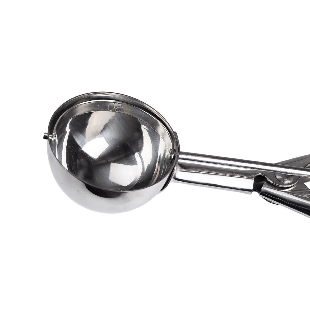 Zhongjing Кругла ложка для морозива 21×6.5×3.5 см з нержавіючої сталі HP-19-20-5.4x21.3CM Київ - фото 2