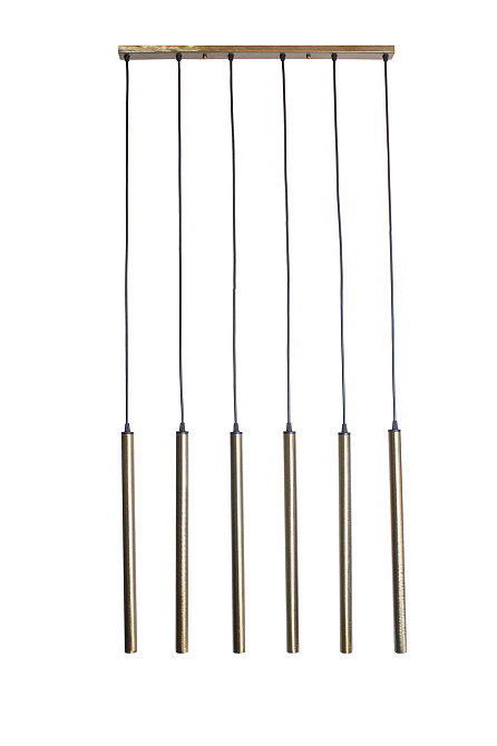 Люстра с подвесными трубками 6-G9-Beatrice NL 3045-6 BN Киев - изображение 3