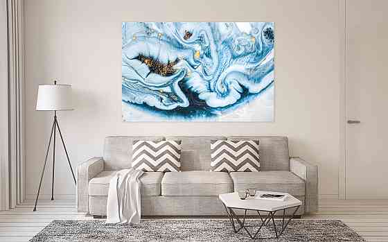 Картина холст у вітальню / спальню Флю-Арт    MLP_27  ( 60х30см ) Київ