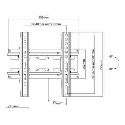 Кронштейн Satelit 19-49TILT200 (250521) Винница
