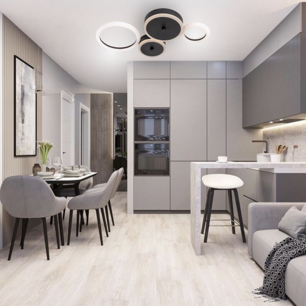 SIRIUS Люстра світлодіодна акрилова Sirius N 3834 BK Коломыя - изображение 8