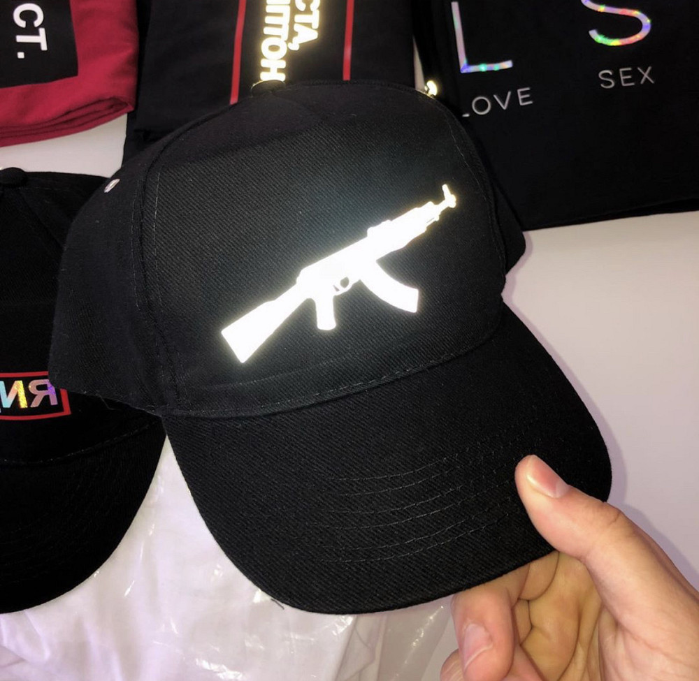 Кепка — бейсболка. ak 47/світловідбивний принт Чернівці - фото 1