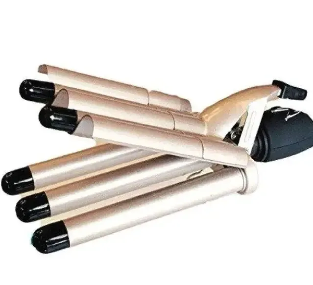 Щипці для завивки волосся GEMEI GM-2933 потрійна плойка з керамічним покриттям та потужністю 125 Вт, робота від мережі 220 В Одеса - фото 16