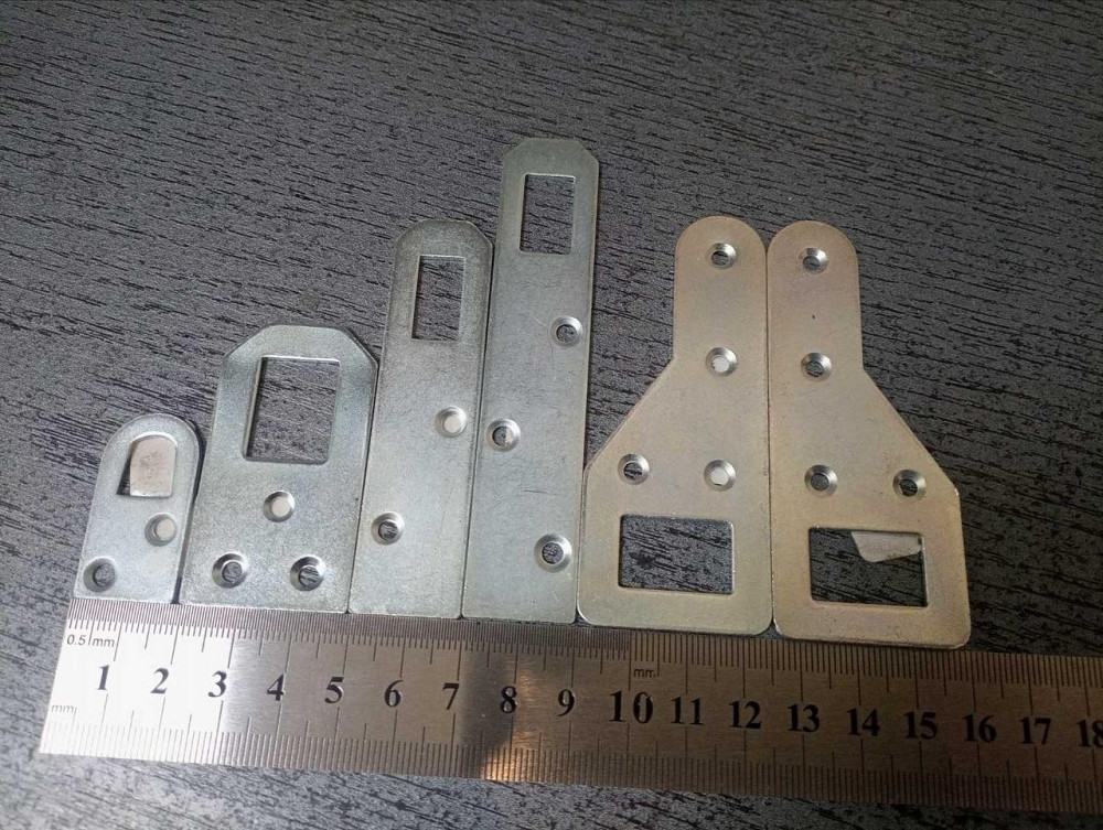 Вушко для підвішування меблів  85мм ліве/праве, оцинк білий "Mark" Київ - фото 3