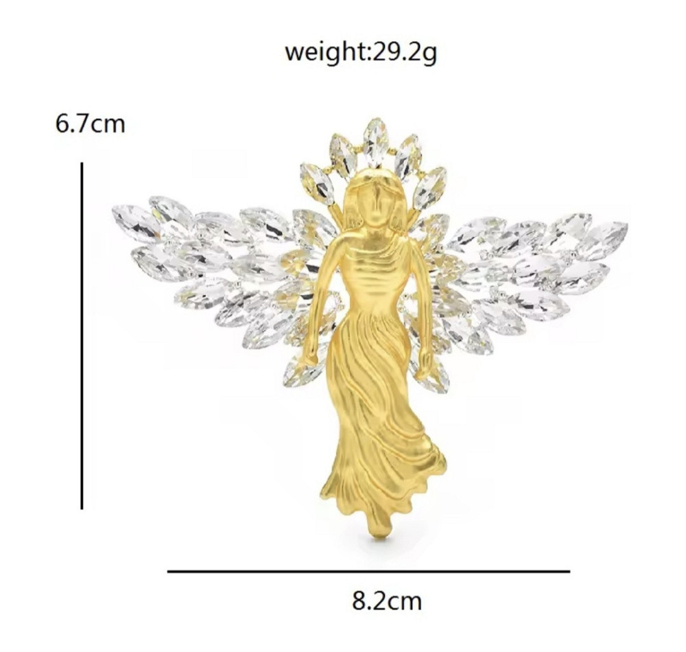 Брошка "Янгол" Сміла - фото 3