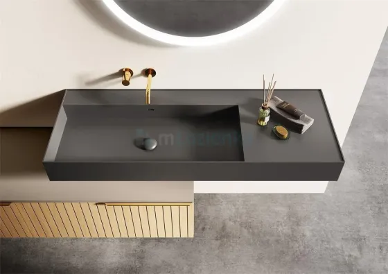 Раковина  Elita Solid-Surface 120,5x45,5 RE041461196010 Киев