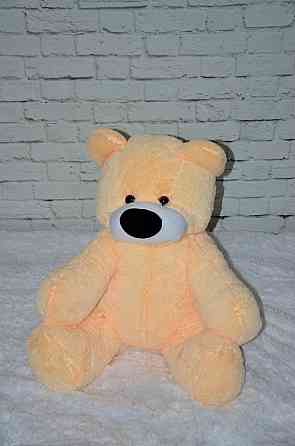 Мягкая игрушка медведь Алина Бублик 77 см персиковый Киев