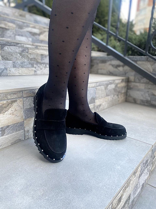 Lexi Туфлі жіночі Lexi 2006 чорні (весна-осінь, замша натуральна) (2644) лише 37р.39р. Коломыя - изображение 8