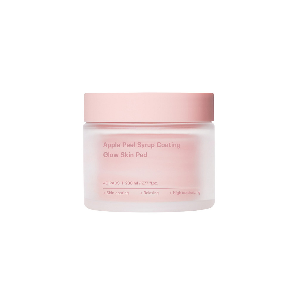 Педы для сияния кожи Apple Peel Syrup Coating Glow Skin Pad Sungboon Editor 40 шт/230 мл Киев - изображение 4