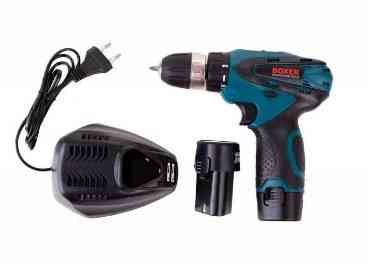 BX-137 Аккумуляторная дрель-шуруповерт 18V, 2 батареи Li-Ion, 2 скорости, 1350 об/мин, LED подсветка Одесса