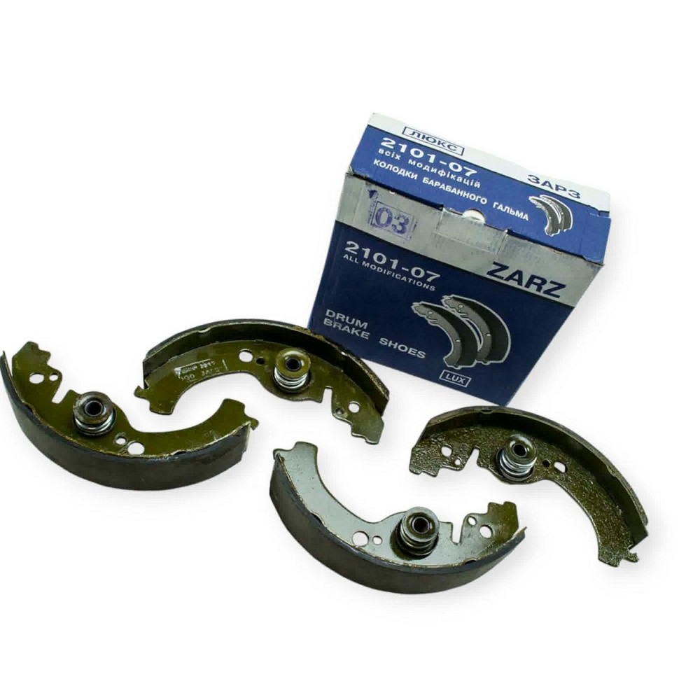 Колодки 2103, 2106 задние (к-кт 4 шт) (ЛЮКС) ЗАРЗ тормозные Мукачево - изображение 1