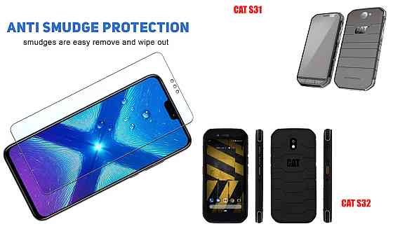 Защитное стекло NeoGlass для CAT S31, CAT S32 – ультрапрозрачное и устойчивое Киев