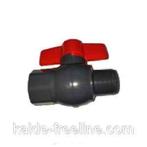 Кран пластиковый с резьбой 1/2