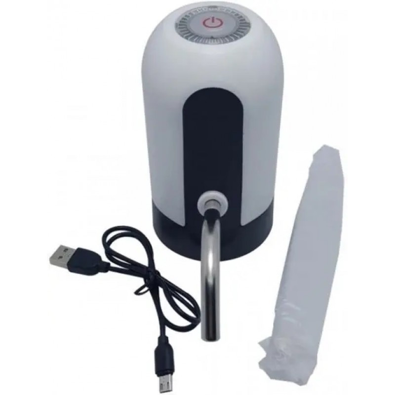 Електрична помпа для води JS68, Помпа для пляшки, USB-кабель для зарядки, Силіконовий шланг Одеса - фото 5