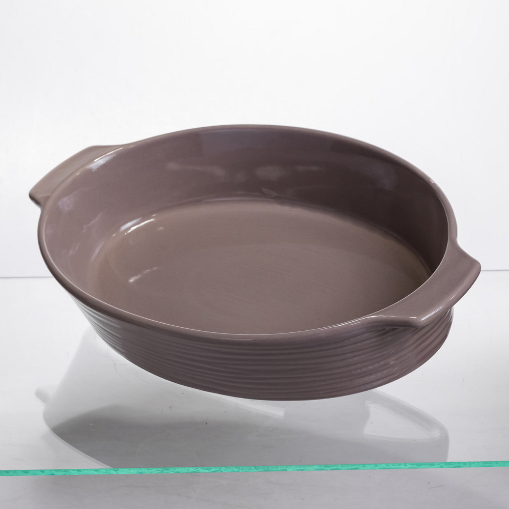 Yiwu Форма для запікання овальна 36×22.5×7 (см) форма для духовки 2 літри Бежевий S1286 Коломия - фото 2