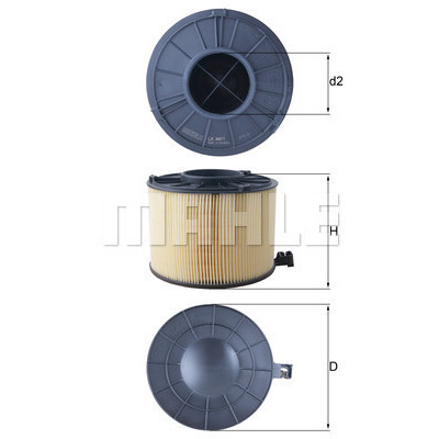 Воздушный фильтр для автомобиля Mahle LX4411 Винница - изображение 1