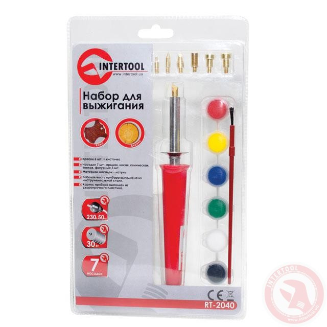 Набор для выжигания INTERTOOL RT-2040 Полтава - изображение 1