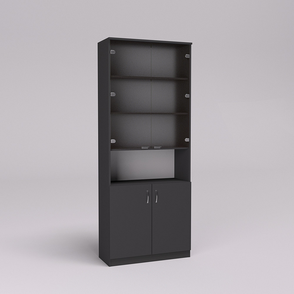 Тумба офисная ОШC-2, Антрацит, 800/340/2100 Львов - изображение 1