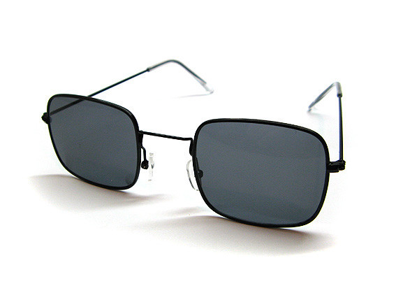 Окуляри сонцезахисні чоловічі чорні Retro Image Київ - фото 1