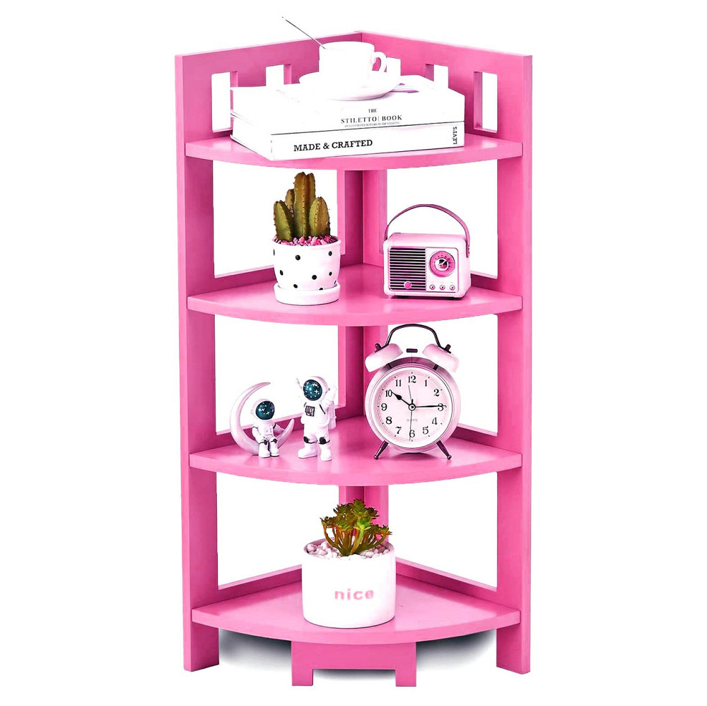 Стеллаж угловой для ванной 