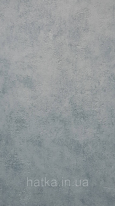 Шпалери вінілові на флізеліні Caselio 0.53х10 Beton 2 під штукатурку під бетон бірюзові матові Київ - фото 3