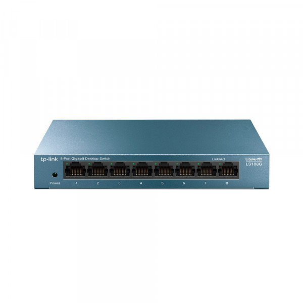 Комутатор TP-Link LiteWave LS108G 8xGE некерований метал. корпус (LS108G) Киев - изображение 1
