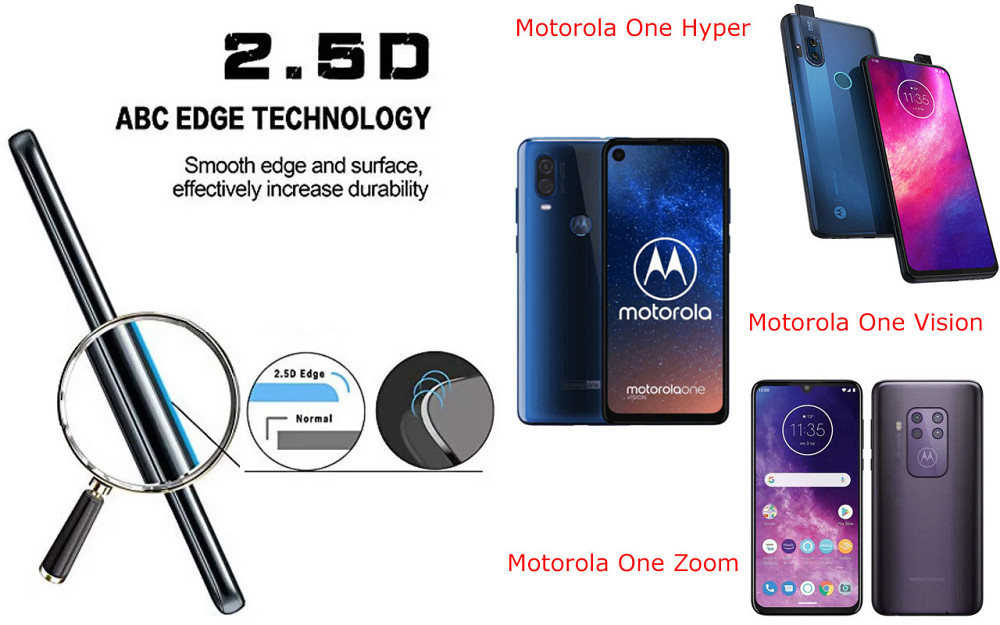 Защитное стекло ArmorGlass для Motorola One Hyper, One Vision, One Zoom – устойчивое к царапинам и ударам Киев - изображение 2