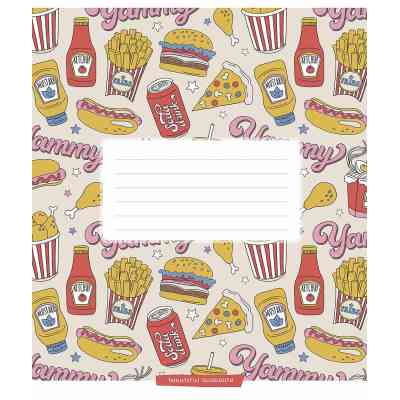 Зошит Школярик Enjoy your life 12 аркушів клітинка (012-3503K) Вінниця