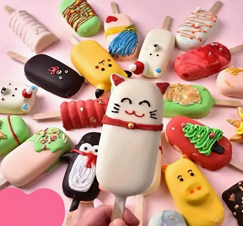 Форма для мороженого Empire Эскимо, силиконовая, 4 шт, 25×11,5 см, антипригарная, для духовки, морозилки Одесса - изображение 7